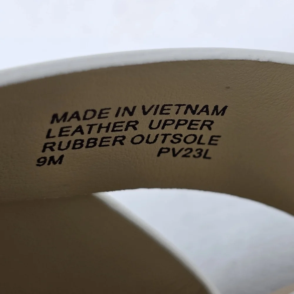 Michael Michael Kors Women's Tiffanie White Heel Sandals Size 9M New - Picture 4 of 11